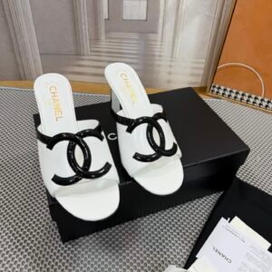 Chanel Unisex Slides