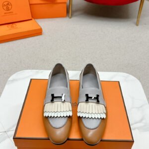 Hermès Unisex Loafers