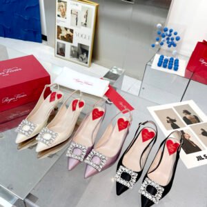Roger Vivier Women's Crystal-Embellished Sneakers