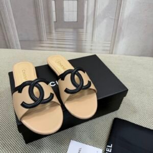 Chanel Unisex Slides