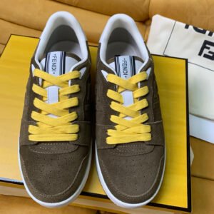 Fendi Unisex Distressed Sneakers