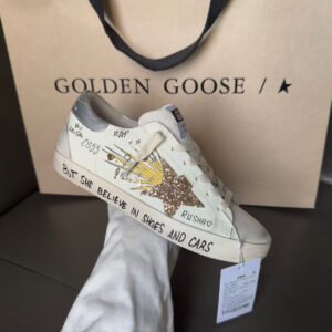 Golden Goose Unisex Distressed Sneakers