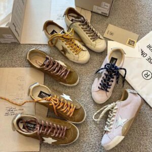 Golden Goose Unisex Distressed Sneakers