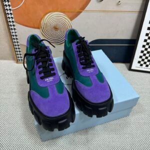 Prada Unisex Platform Sneakers