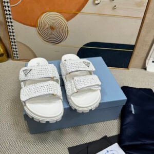 Prada Unisex Slides