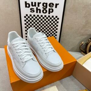 Louis Vuitton Men's White Low-Top Sneakers