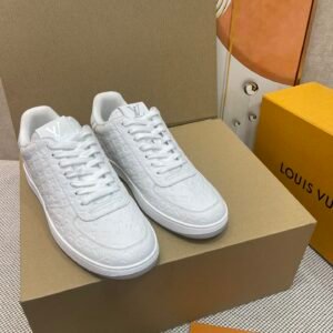 Louis Vuitton Unisex White Low-Top Sneakers