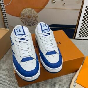 Louis Vuitton Men's White Low-Top Sneakers