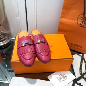 Hermès Unisex Loafers