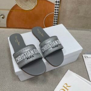 Dior Unisex Crystal-Embellished Sneakers