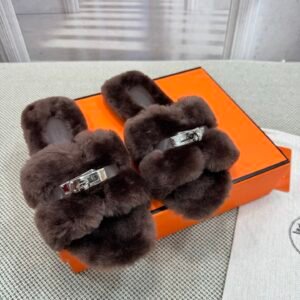 Hermès Unisex Slides