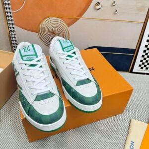 Louis Vuitton Men's White Low-Top Sneakers