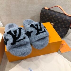 Louis Vuitton Unisex Shearling Shoes