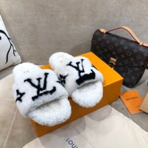 Louis Vuitton Unisex Shearling Shoes