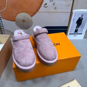 Louis Vuitton Unisex Shearling Shoes