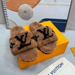 Louis Vuitton Unisex Shearling Shoes