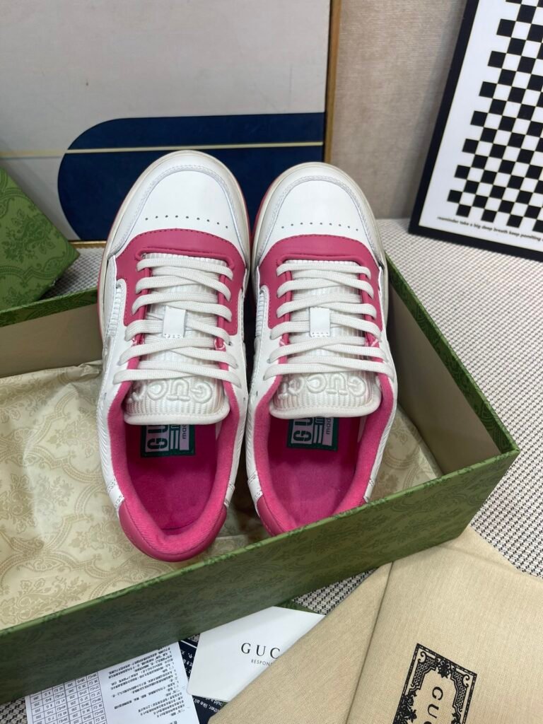 Gucci Unisex Distressed Sneakers detail image 1