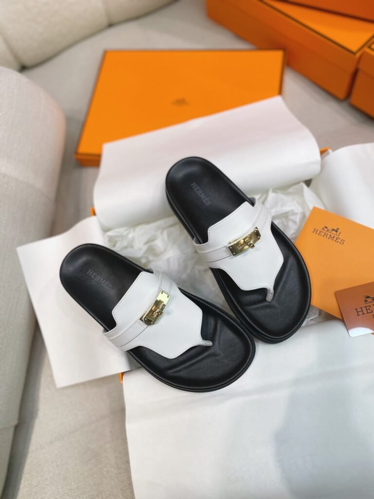 Hermès Men's Slides detail 1