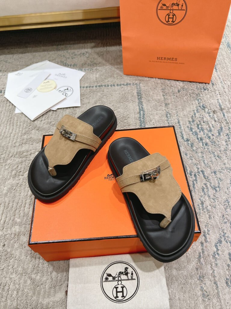 Hermès Men's Slides detail 1