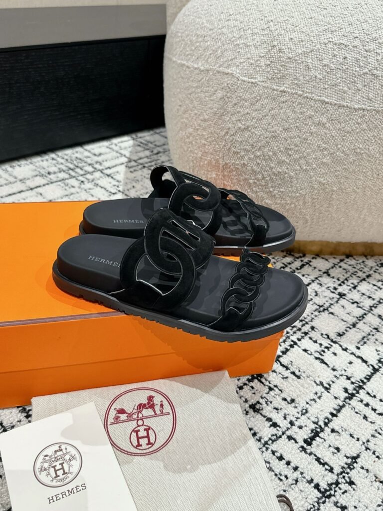 Hermès Men's Slides detail 1
