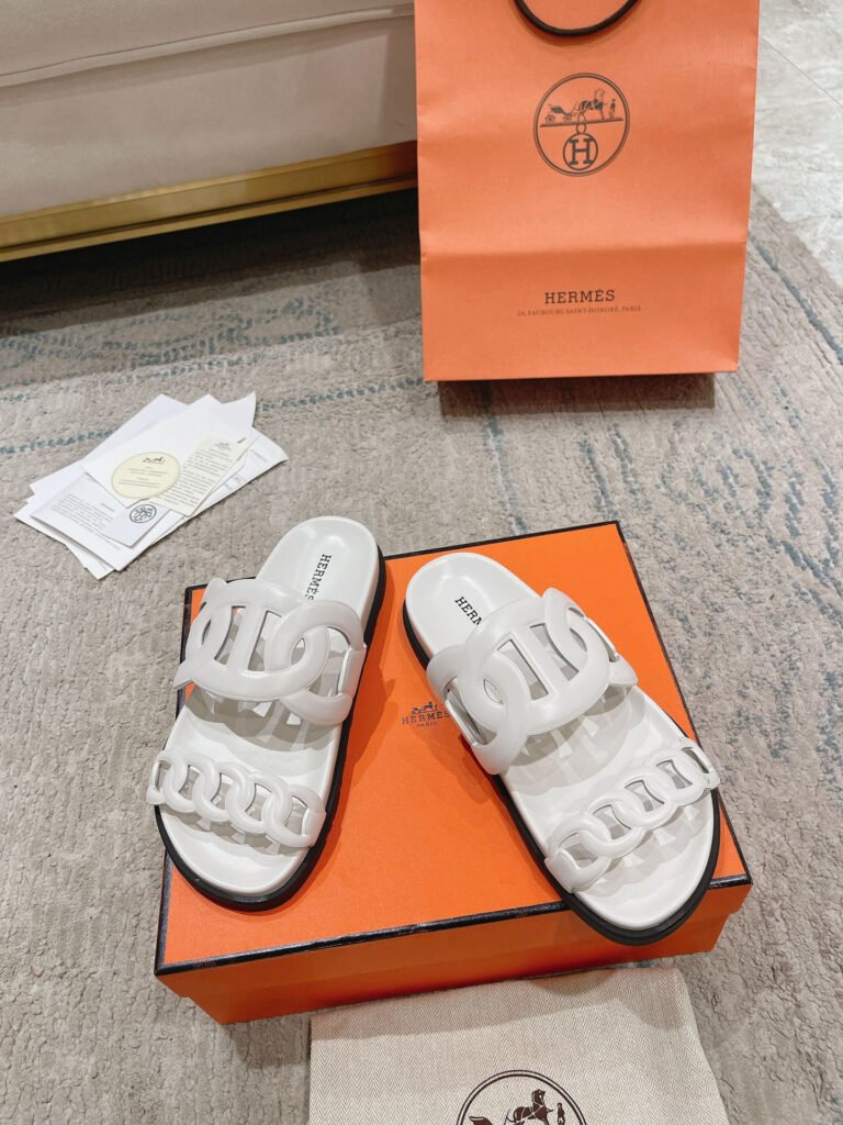 Hermès Unisex Slides detail 1
