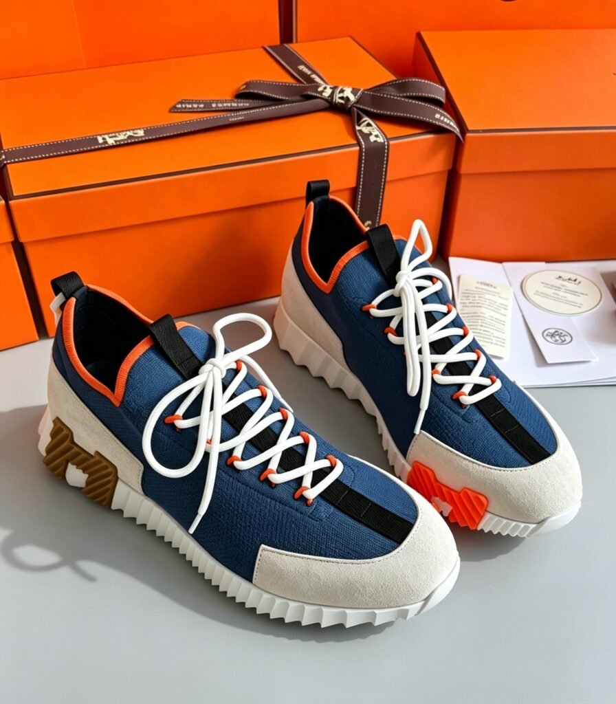 Hermès Unisex Athletic Sneakers detail 1