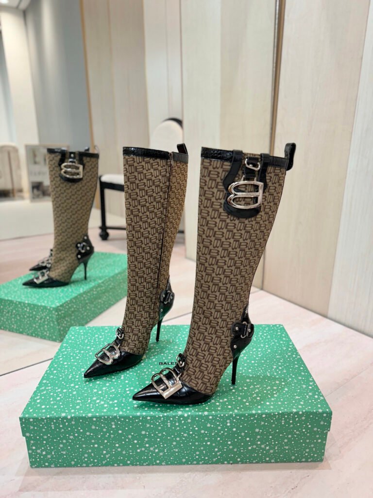 Balenciaga Women's Knee-High Boots detail image 1