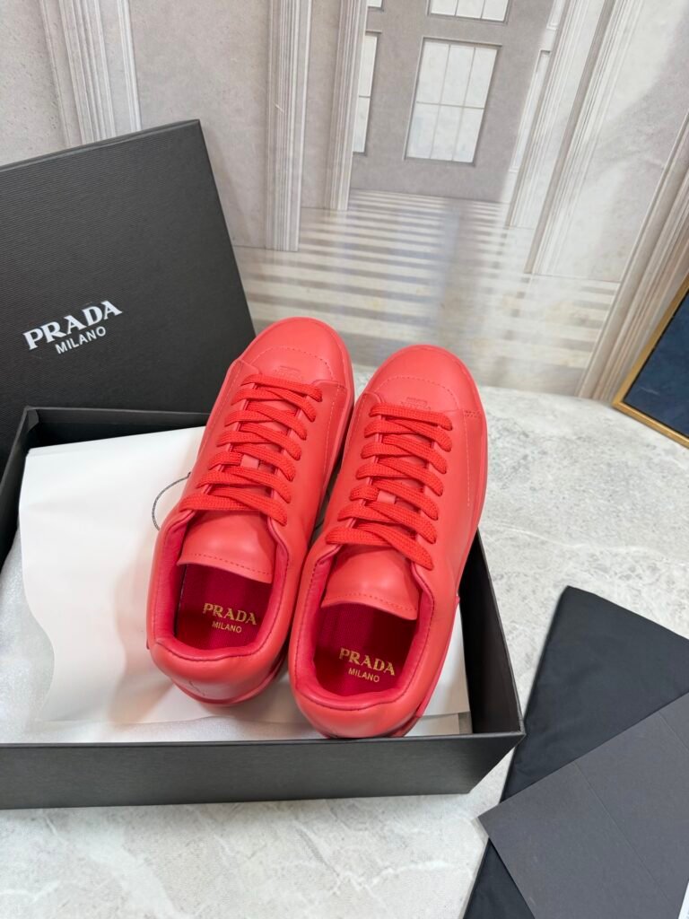 Prada Unisex Platform Sneakers detail image 1