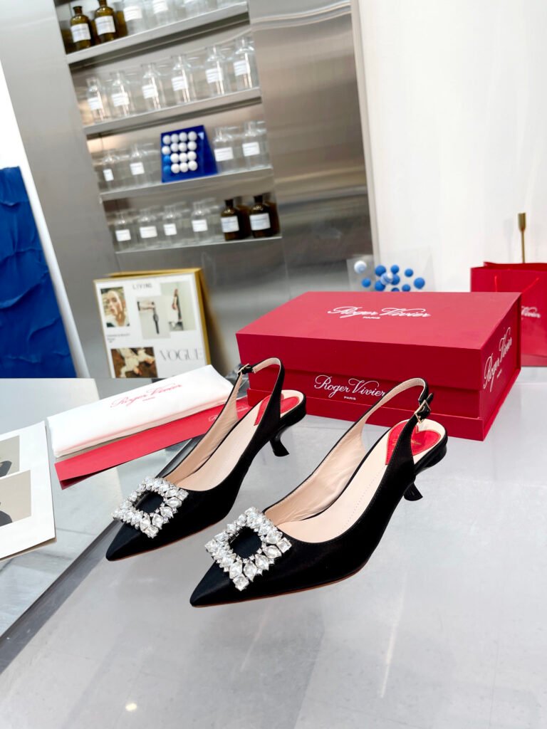 Roger Vivier Women's Crystal-Embellished Sneakers detail image 1