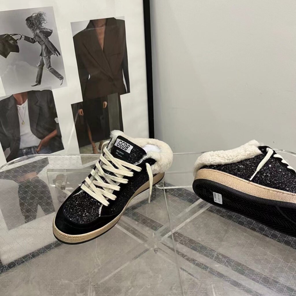 Golden Goose Unisex Distressed Sneakers detail 1