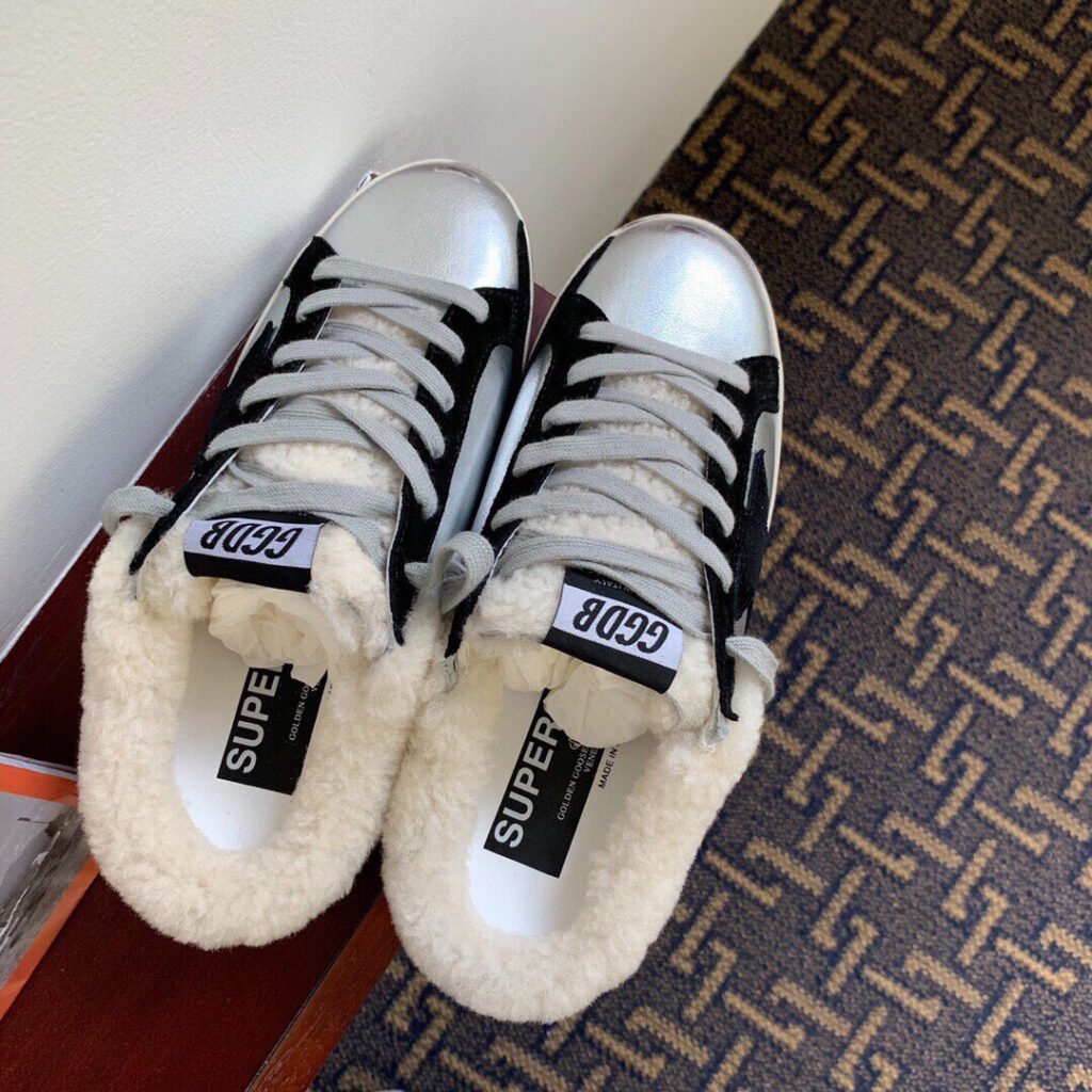 Golden Goose Unisex Distressed Sneakers detail 1