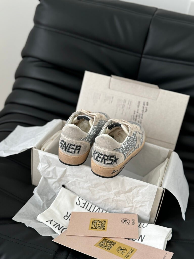Golden Goose Unisex Distressed Sneakers detail 1