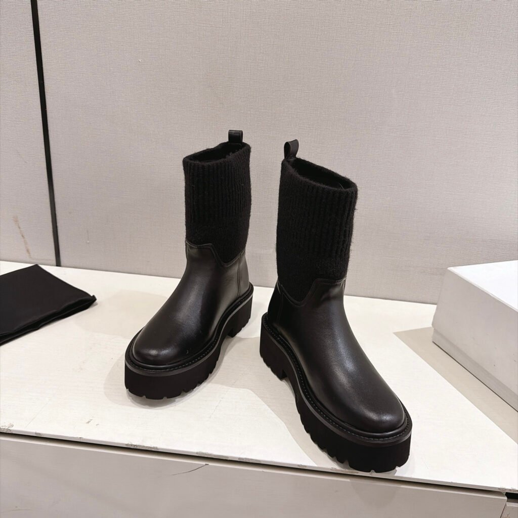 Celine Unisex Combat Boots detail 1