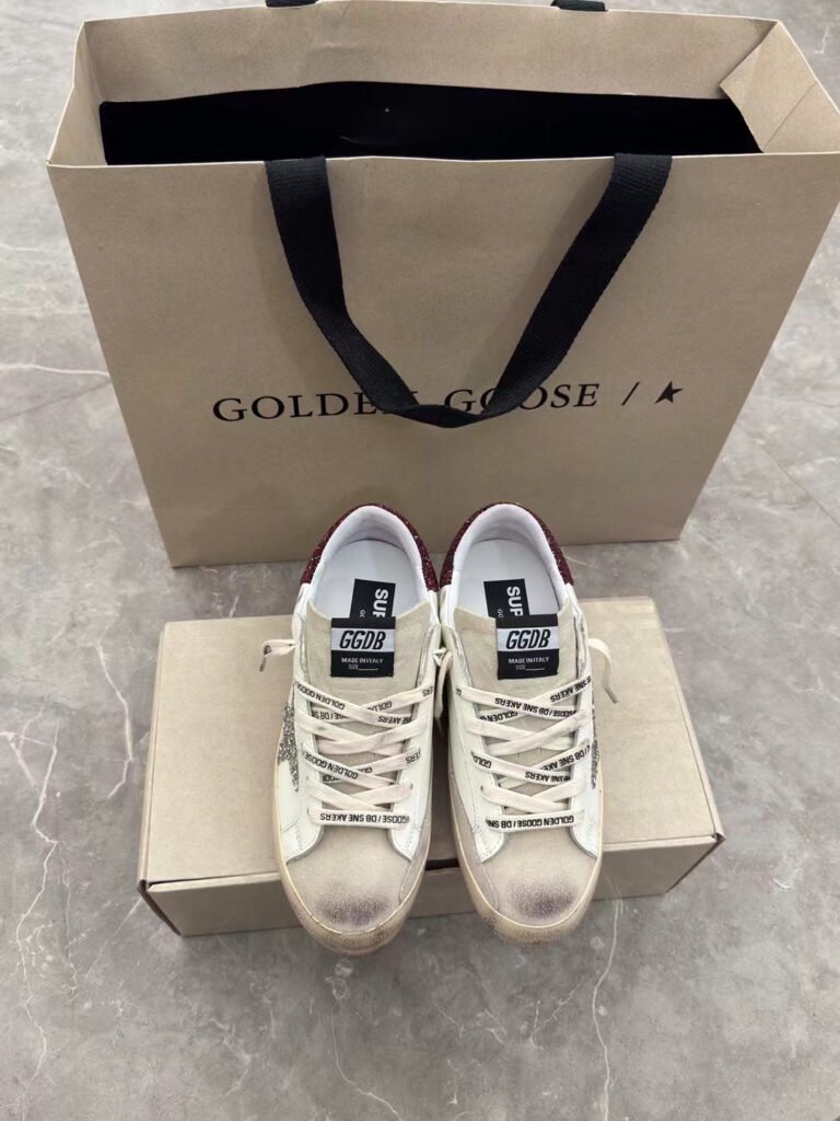 Golden Goose Unisex Distressed Sneakers detail 1