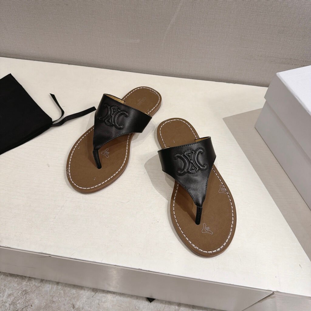 Celine Unisex Slides detail image 1