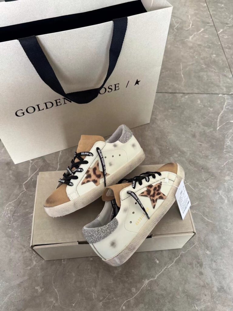 Golden Goose Unisex Distressed Sneakers detail 1