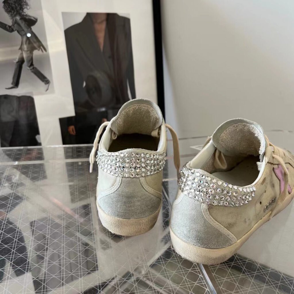Golden Goose Unisex Distressed Sneakers detail image 1