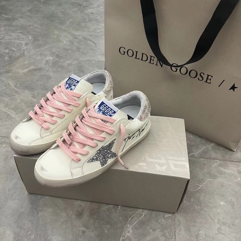 Golden Goose Unisex Distressed Sneakers detail image 1