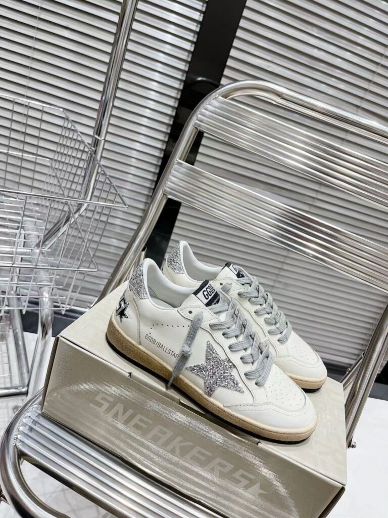 Golden Goose Unisex Distressed Sneakers detail 1