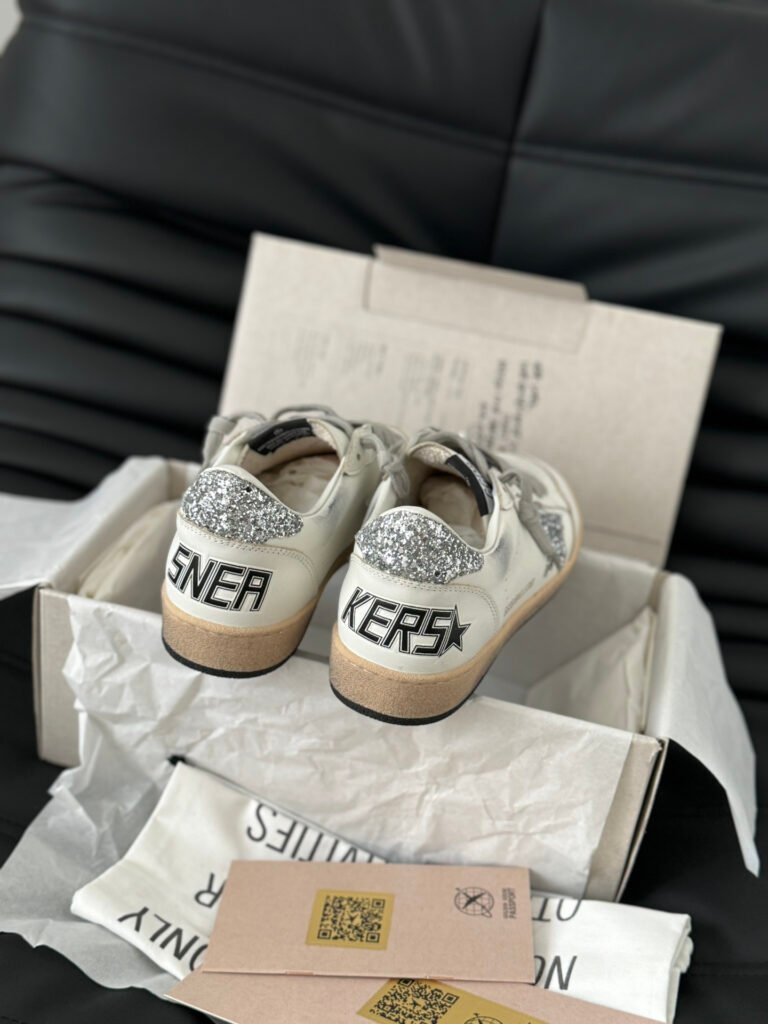 Golden Goose Unisex Distressed Sneakers detail 1