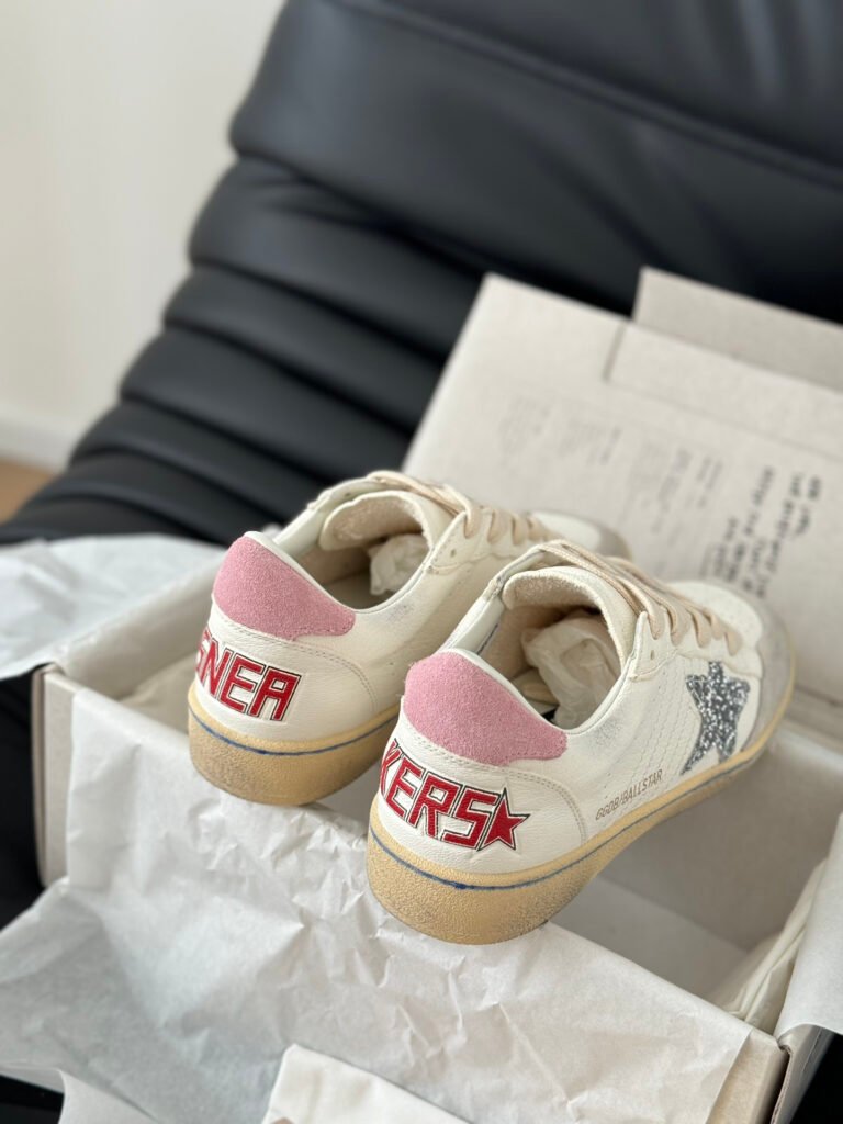 Golden Goose Unisex Distressed Sneakers detail 1