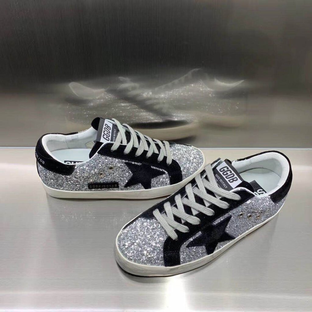 Golden Goose Unisex Distressed Sneakers detail 1