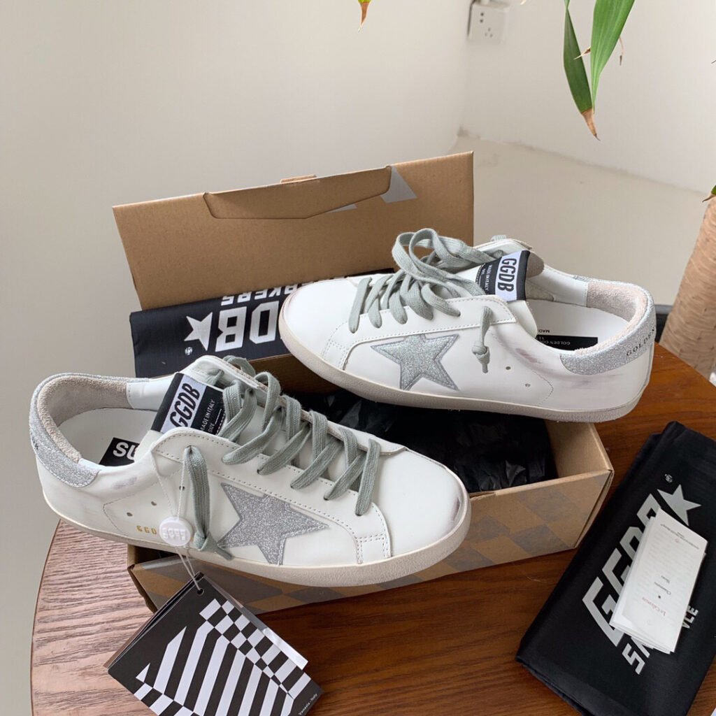 Golden Goose Unisex Distressed Sneakers detail image 1