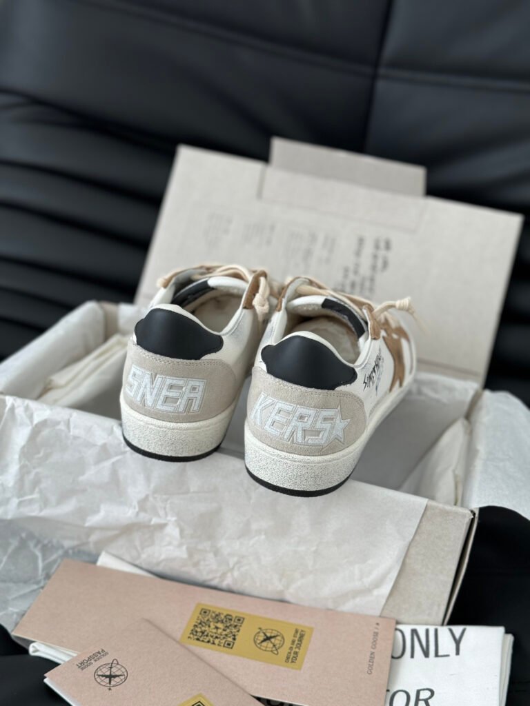 Golden Goose Unisex Distressed Sneakers detail 1