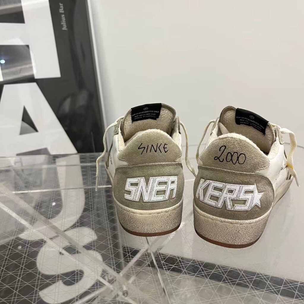 Golden Goose Unisex Distressed Sneakers detail image 1