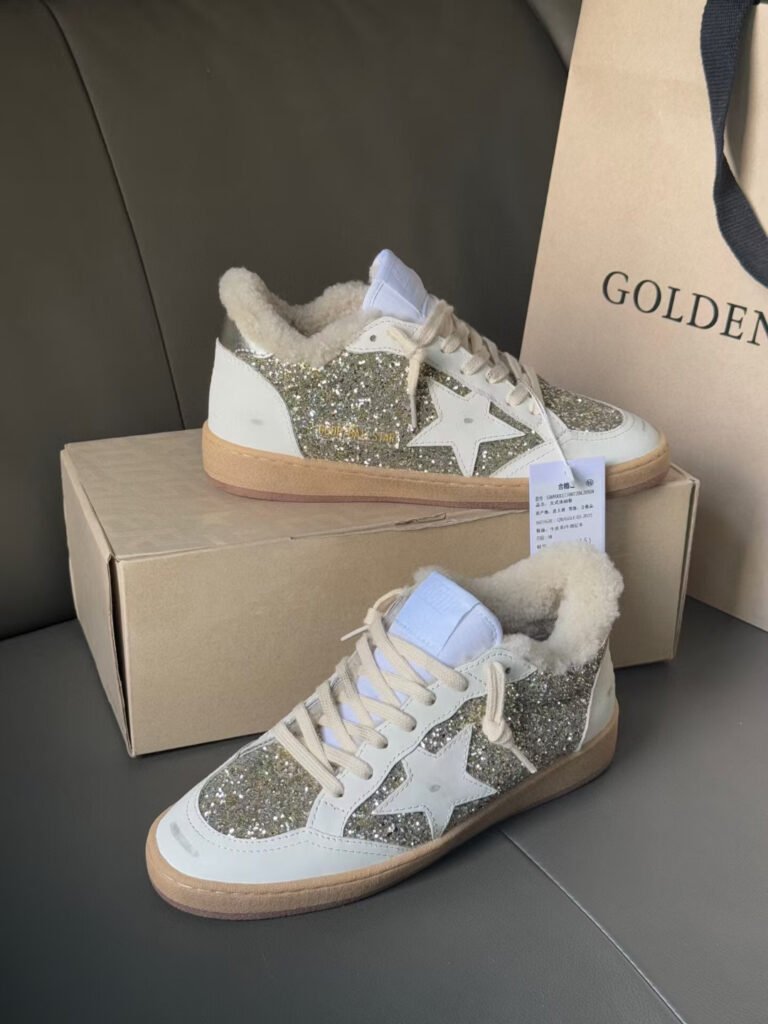 Golden Goose Unisex Distressed Sneakers detail image 1