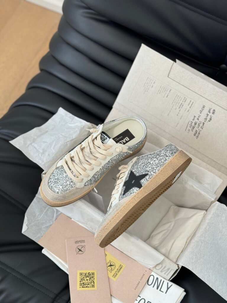 Golden Goose Unisex Distressed Sneakers detail image 1
