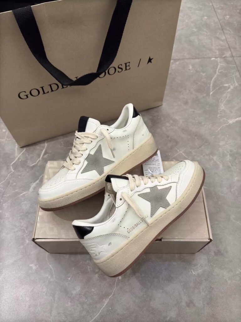 Golden Goose Unisex Distressed Sneakers detail image 1