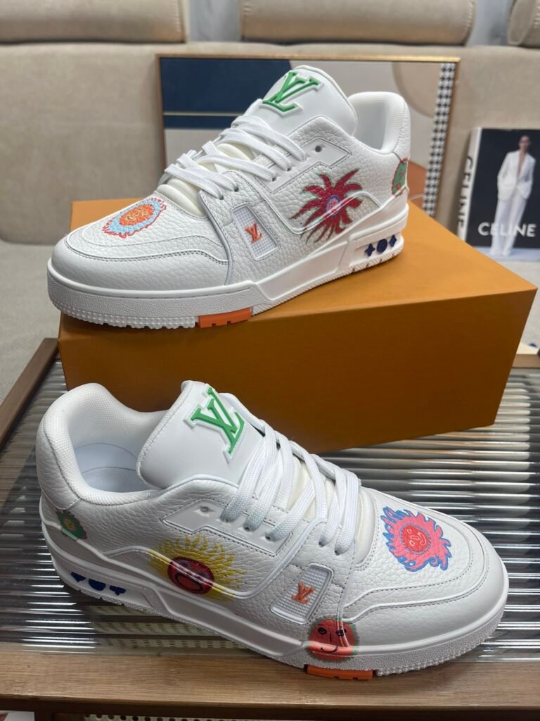 Louis Vuitton Unisex Basketball Sneakers detail 1