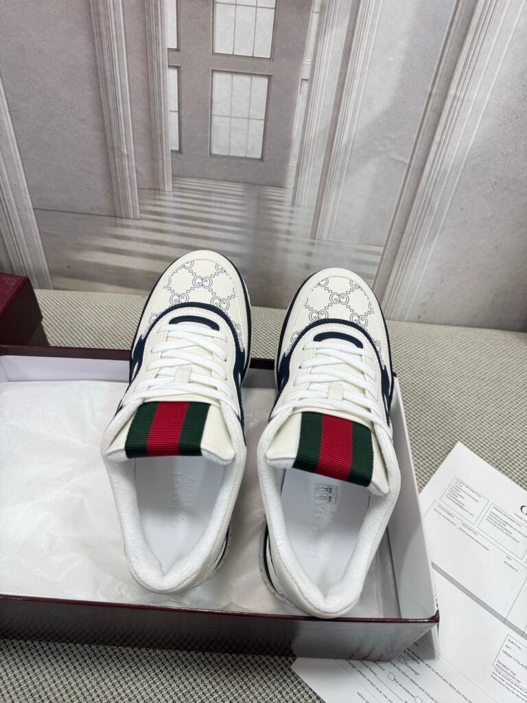 Gucci Unisex Distressed Sneakers detail 1